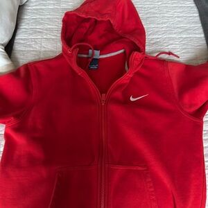 Red Nike Hoodie